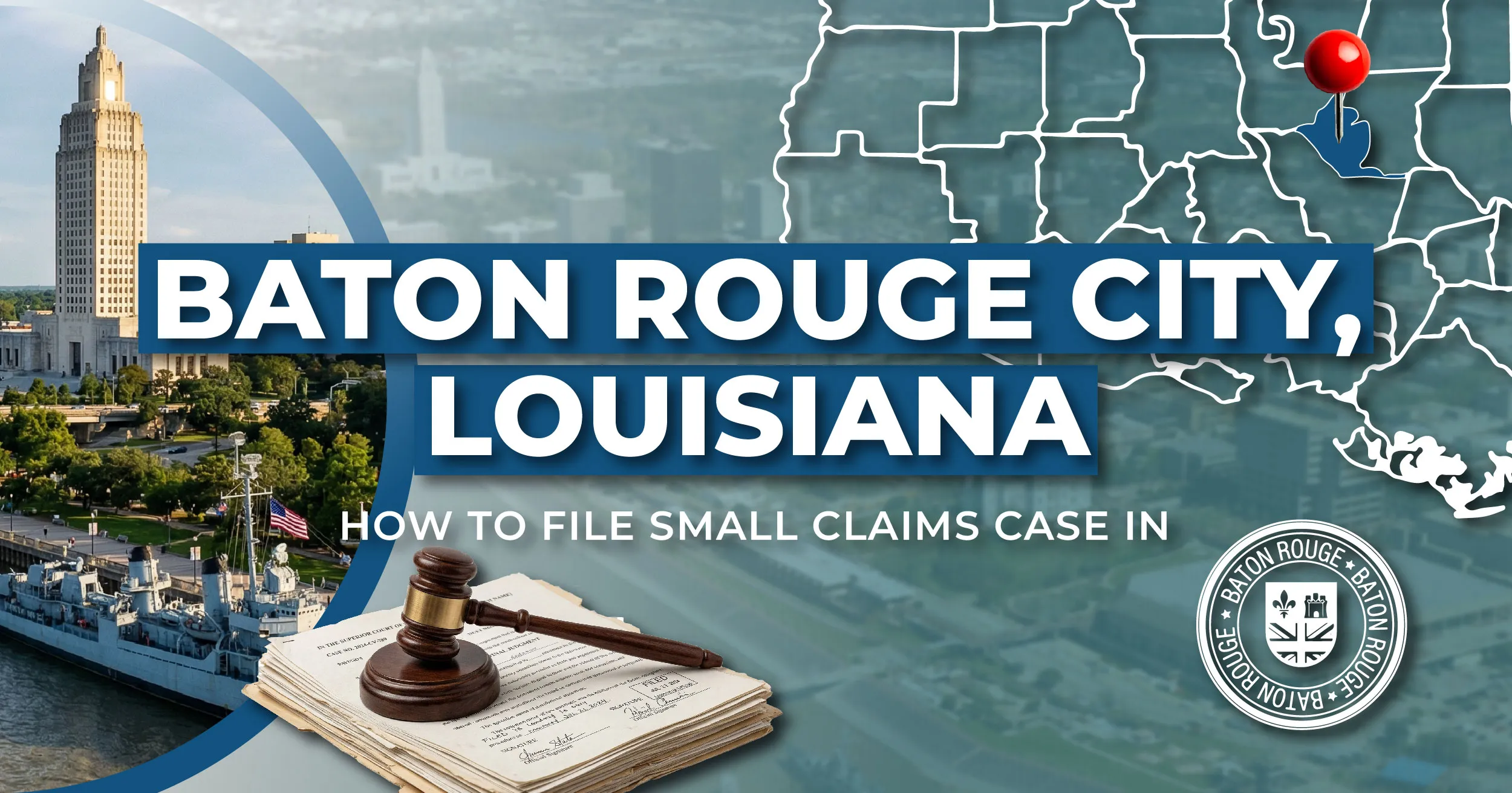 How to File a Small Claims Case in Baton Rouge, Louisiana: A Step-by-Step Guide