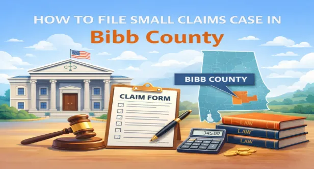 How to File a Small Claims Case in Bibb County, Alabama