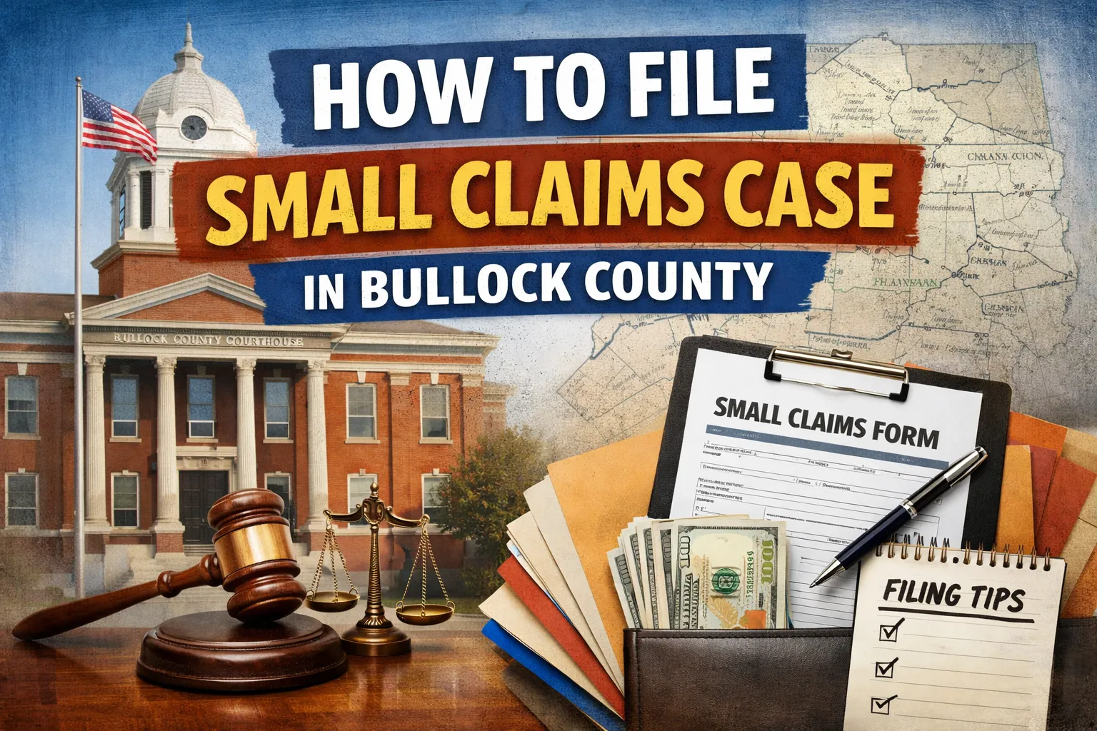 How to File a Small Claims Case in Bullock County, Alabama (Step-by-Step Guide) 