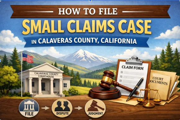 How to File a Small Claims Case in Calaveras County