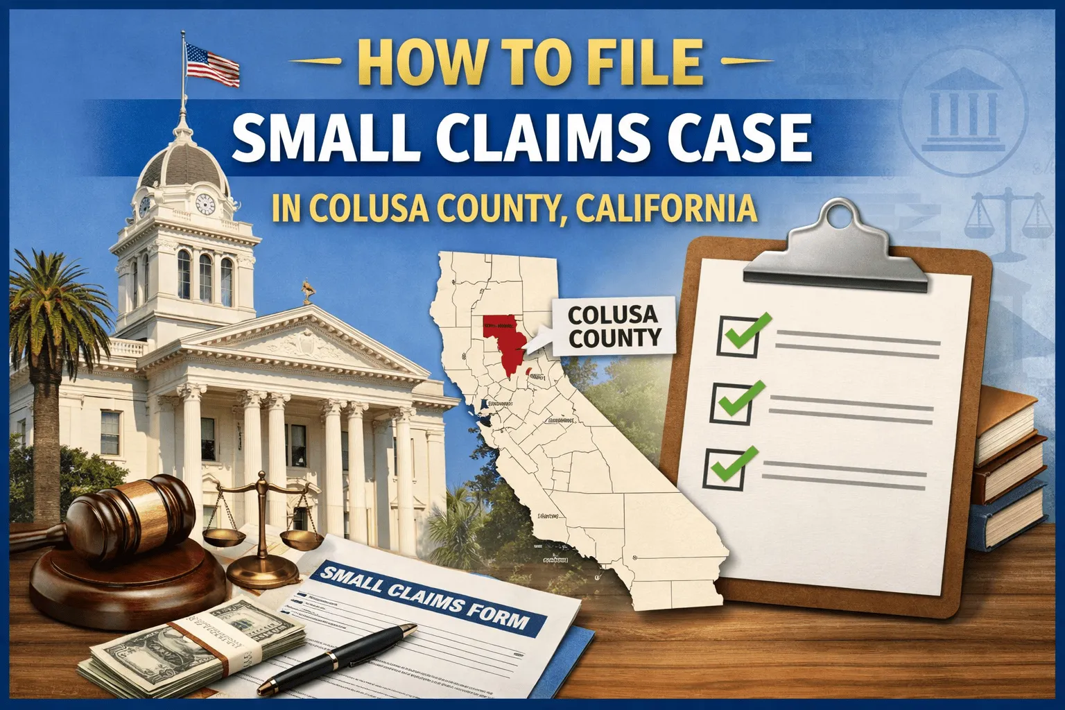 How to File a Small Claims Case in Colusa County