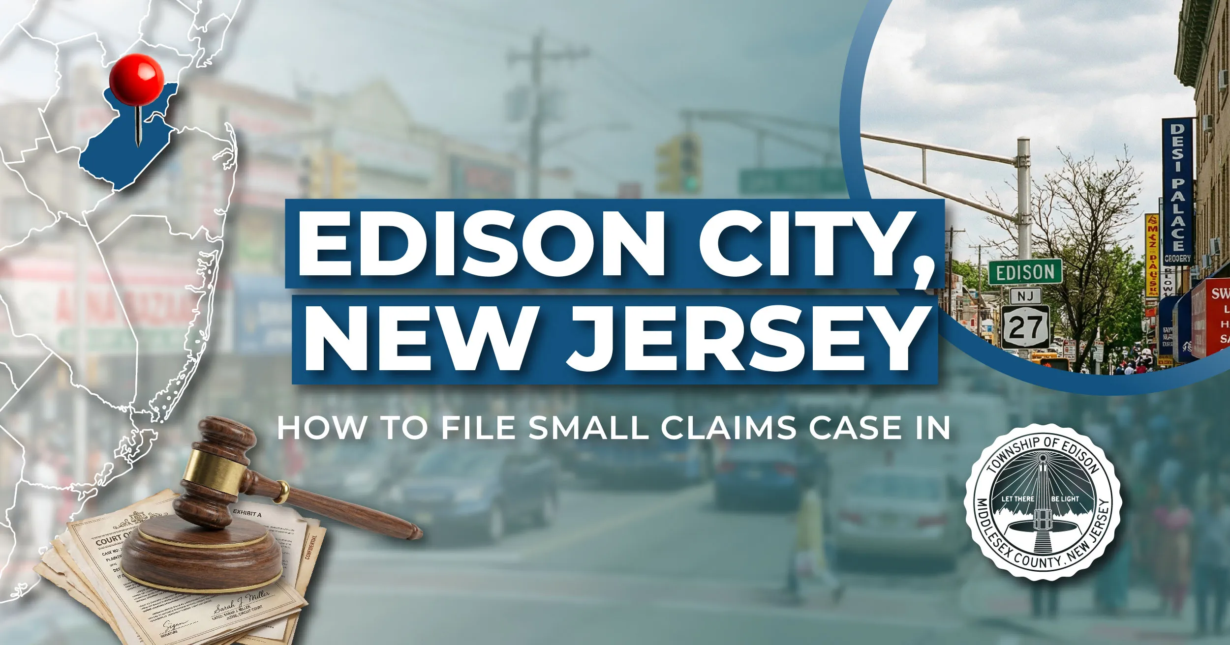How to File a Small Claims Case in Edison, New Jersey: A Step-by-Step Guide