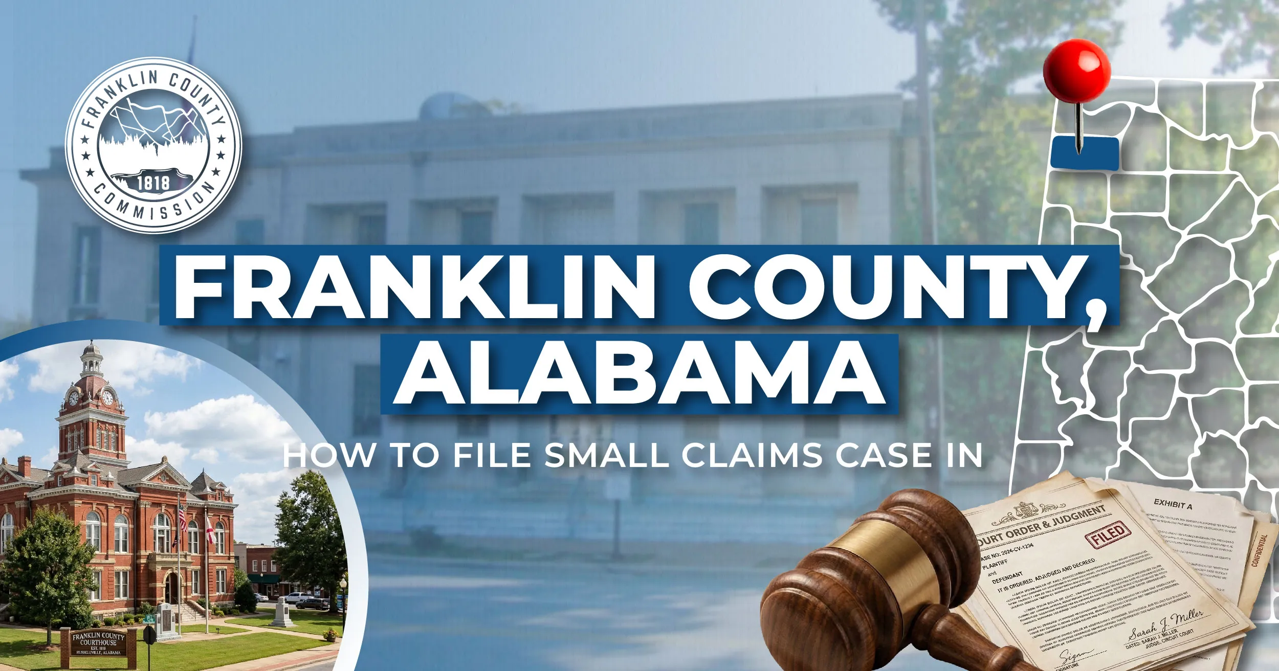 How to File a Small Claims Case in Franklin County, Alabama: A Step-by-Step Guide
