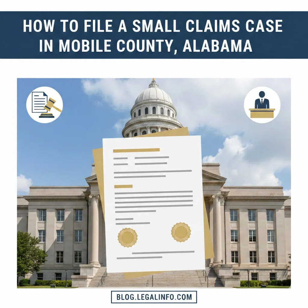 How to File a Small Claims Case in Barbour County, Alabama