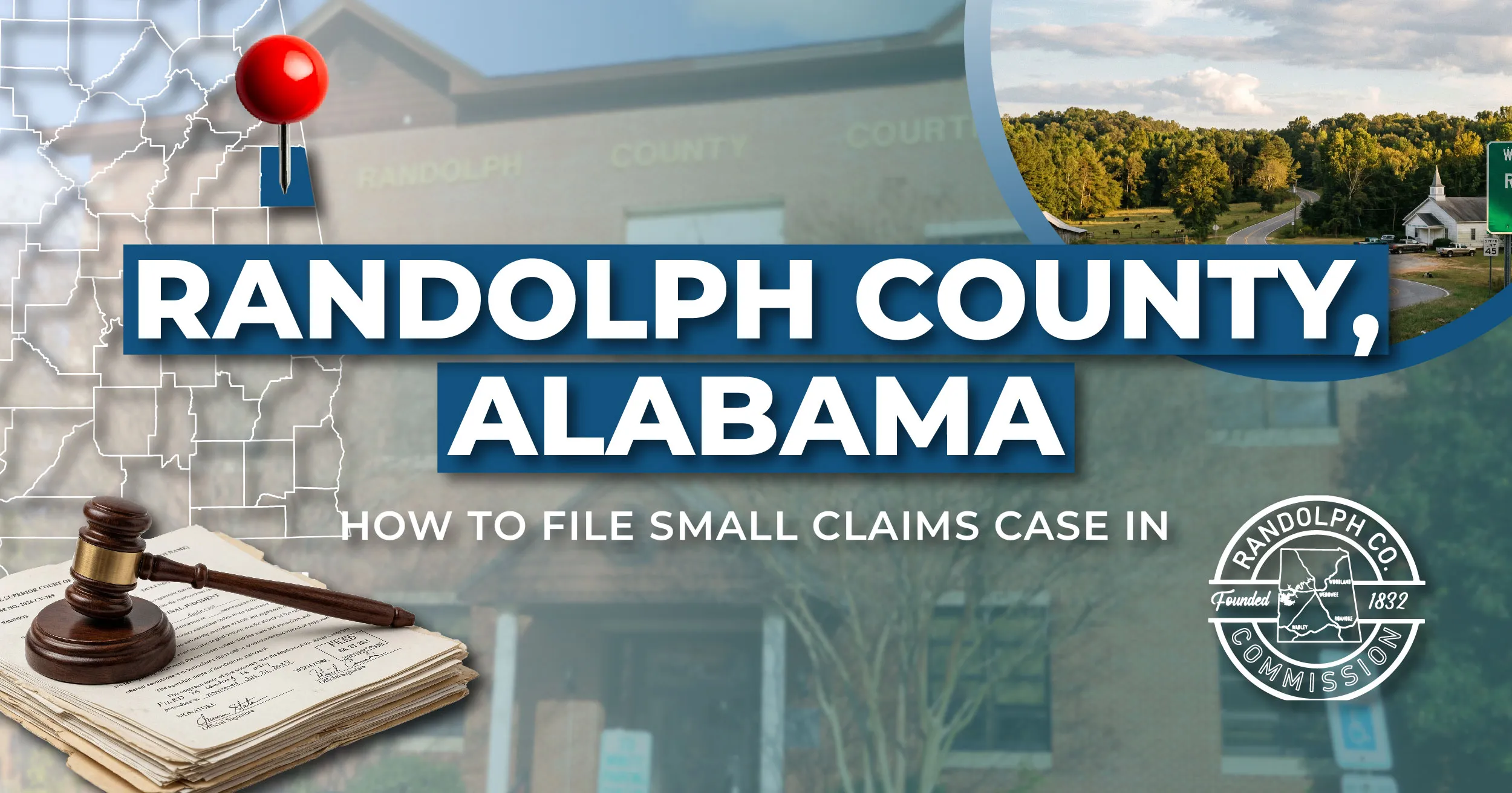 How to File a Small Claims Case in Randolph County, Alabama: A Step-by-Step Guide