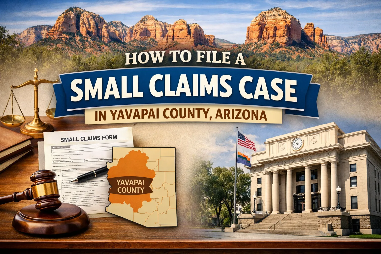 How to File a Small Claims Case in Yavapai County, Arizona: A Step-by-Step Guide